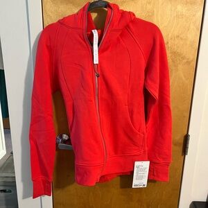 Brand new with tags. luLuLemon scuba full zip hoodie. Size 8